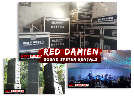 Professional Lights and Sound System for Rent
