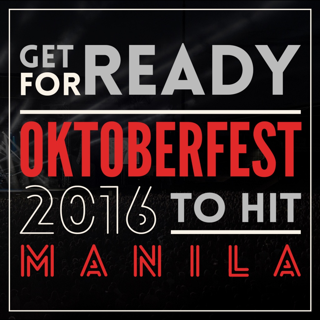 Get Ready for Oktoberfest 2016 to Hit Manila
