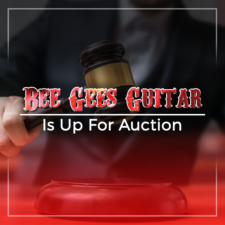 Bee Gees Guitar Is Up For Auction